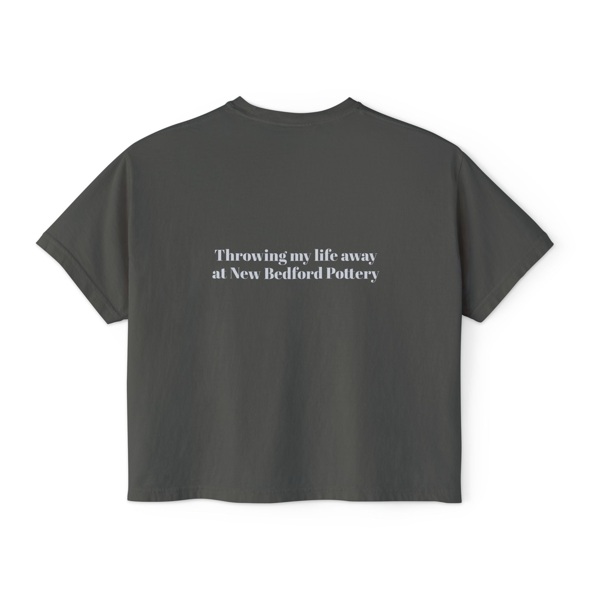 Casual Women&#39;s Boxy Tee - Fun Graphic Shirt for Trendy Wear, Gift for Pottery Lovers, Relaxed Everyday Style, Summer Essential, Comfy