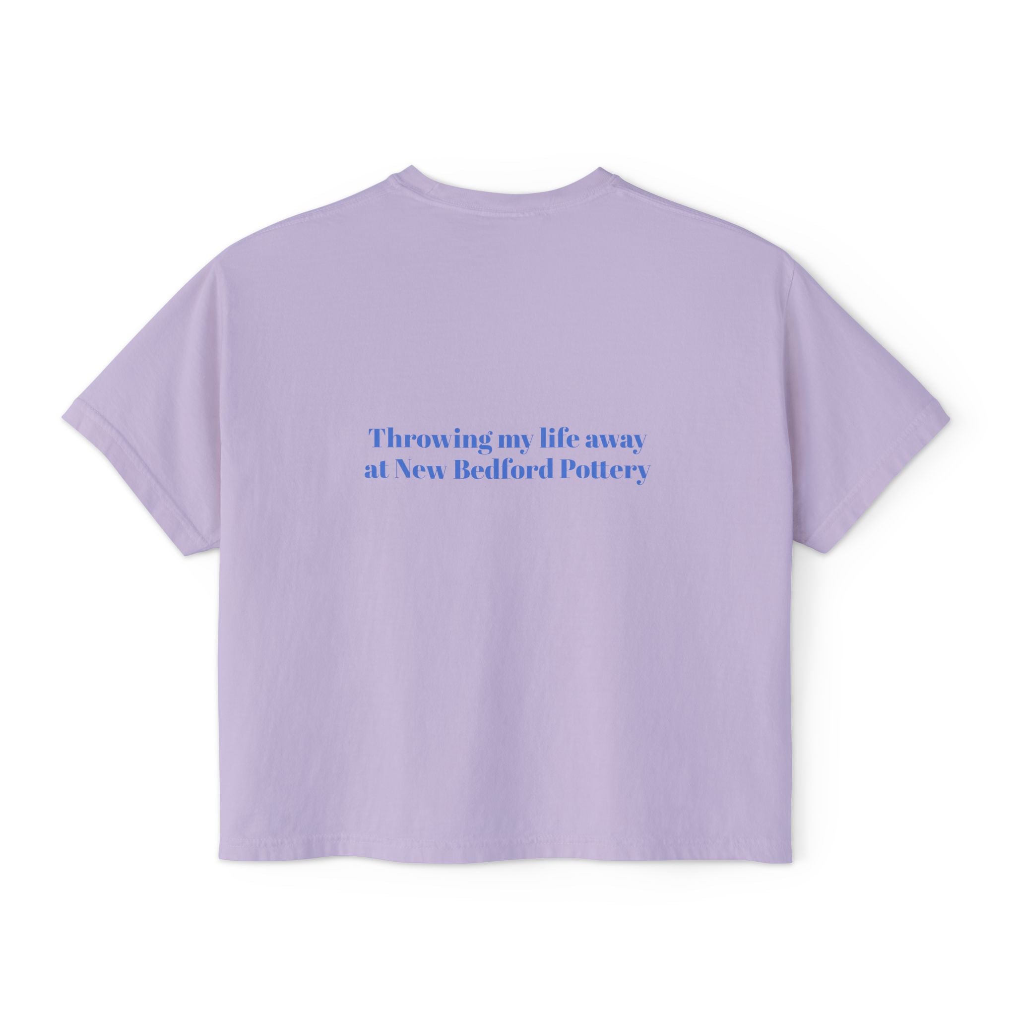 Casual Women&#39;s Boxy Tee - Fun Graphic Shirt for Trendy Wear, Gift for Pottery Lovers, Relaxed Everyday Style, Summer Essential, Comfy