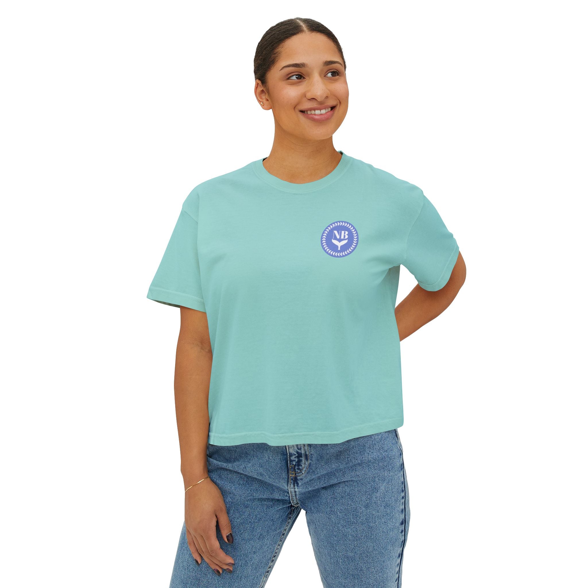 Casual Women&#39;s Boxy Tee - Fun Graphic Shirt for Trendy Wear, Gift for Pottery Lovers, Relaxed Everyday Style, Summer Essential, Comfy