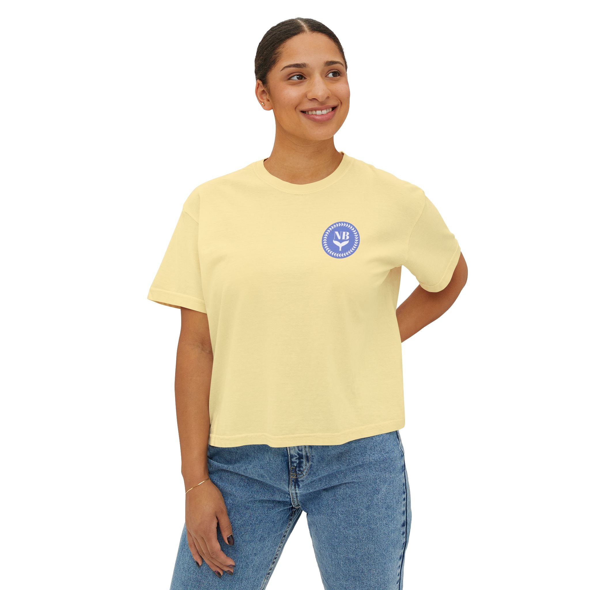 Casual Women&#39;s Boxy Tee - Fun Graphic Shirt for Trendy Wear, Gift for Pottery Lovers, Relaxed Everyday Style, Summer Essential, Comfy