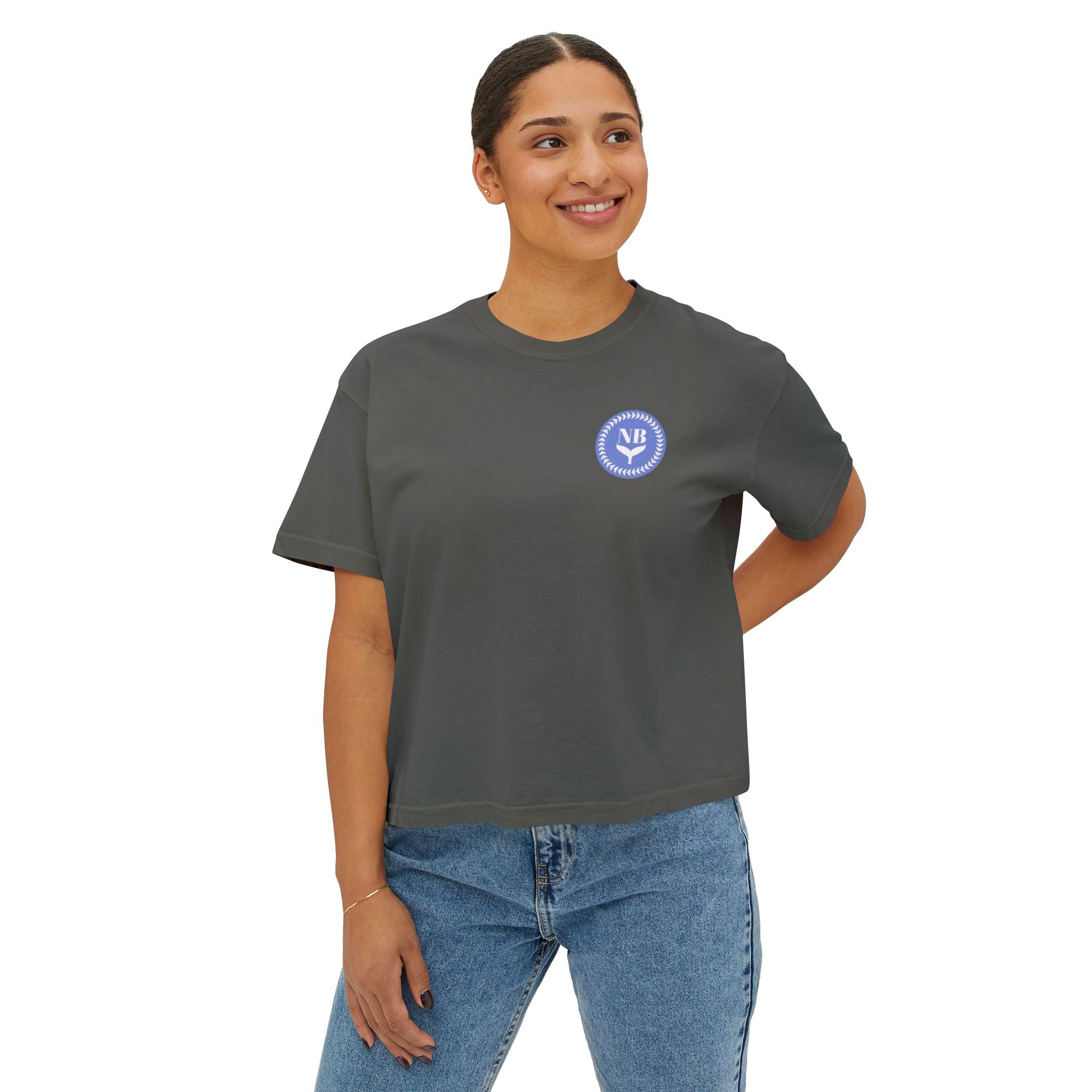 Casual Women&#39;s Boxy Tee - Fun Graphic Shirt for Trendy Wear, Gift for Pottery Lovers, Relaxed Everyday Style, Summer Essential, Comfy